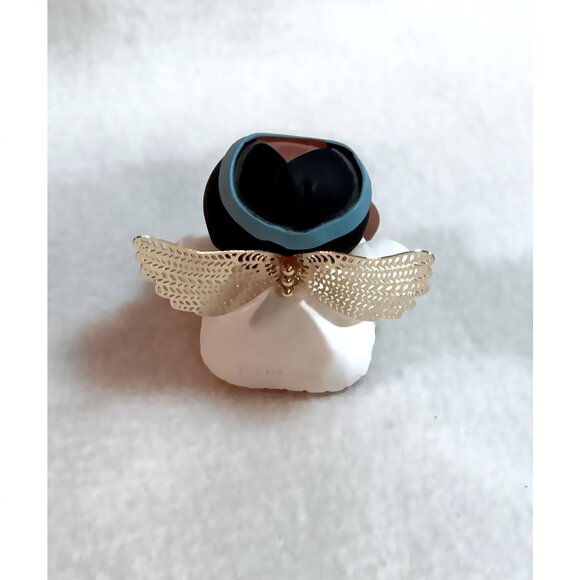 Kirk 2001 Angel Cheeks figurine Native American pumpkins 3" - Picture 3 of 5